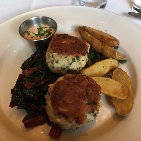 Old Ebbitt Grill crab cakes
